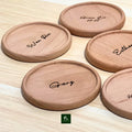 ** Pre order** Customised Wooden Coaster