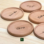 ** Pre order** Customised Wooden Coaster