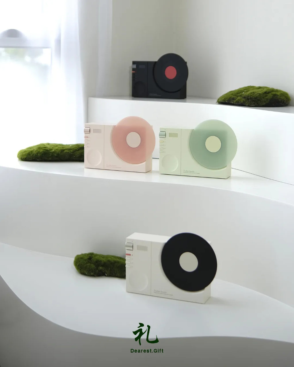 Retro Bluetooth Speaker with Clock