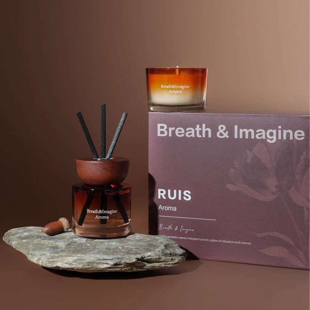 2 in 1 Wooden Candle Gift Box