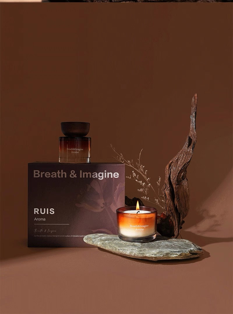 2 in 1 Wooden Candle Gift Box